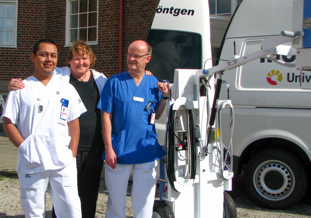 Mobil röntgen kostnadseffektivt